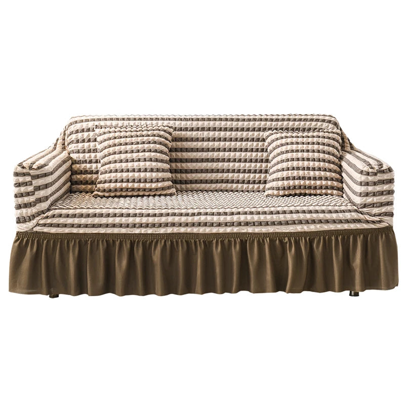 Kardinastiilis mikrofiibrist stiilsed venivad diivanikatted LovelySofa™